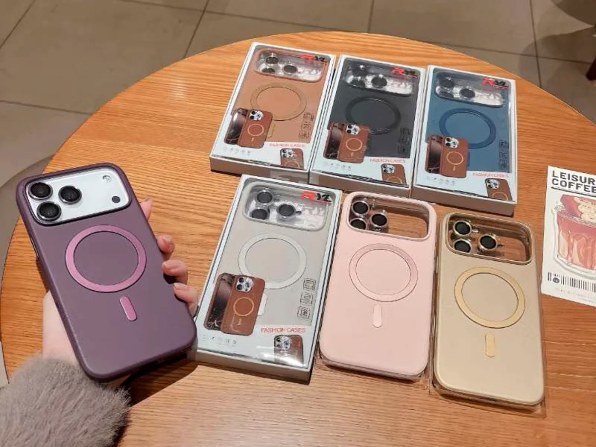 Capas magnéticas para iPhone em diferentes cores